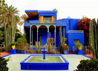 طراحی ویلا در شیب: نگاهی به باغ ماژورل مراکش یک مکان زیبا برای سرگرمی و گشت و گذار