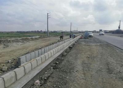 ساخت جاده سلامت شهر ساحلی بندرترکمن در استان گلستان