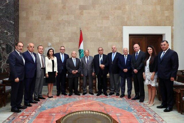 اظهارات میشل عون درباره دولت جدید لبنان اظهارات میشل عون درباره دولت جدید لبنان