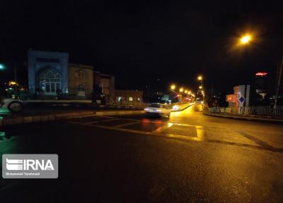 خبرنگاران خیابان های ارومیه در شب اول محدودیت های کرونایی خلوت شد