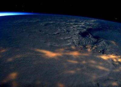 تصاویر فضایی شگفت انگیز از طوفان زمستانی جوناس