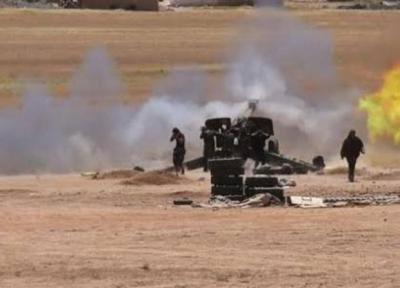 نبرد سنگین ارتش سوریه با داعش در صحرای دیرالزور