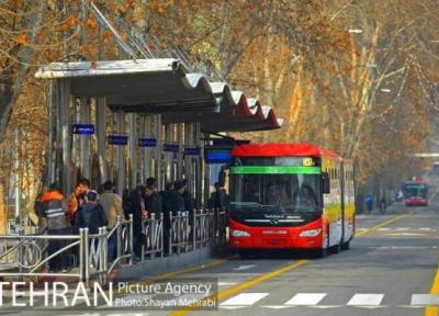 توقف مسافرگیری در 3 ایستگاه اتوبوس خط 7