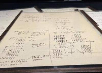 دست نوشته انیشتین 13 میلیون دلار فروخته شد