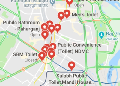 همکاری جالب گوگل و دولت هند ، موقعیت مکانی هزاران سرویس بهداشتی وارد نقشه گوگل شد (تور دهلی)