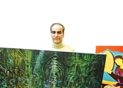 نمایشگاه هنر در مجتمع تجاری پر رفت و آمد ، هنر ایرانی در دنیا محبوب است