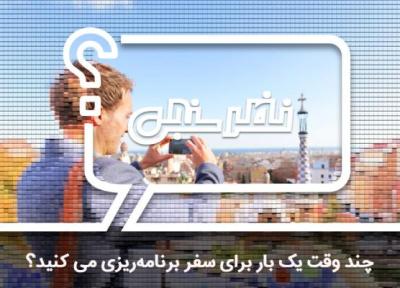 نظرسنجی: چند وقت یک بار برای سفر برنامه ریزی می کنید؟