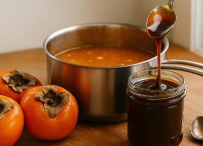 طرز تهیه شیره خرمالو به ساده ترین روش و مرحله به مرحله