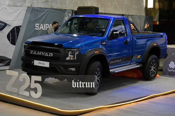 زامیاد Z25؛ نسل نو وانت های دوگانه سوز وارد میدان می گردد