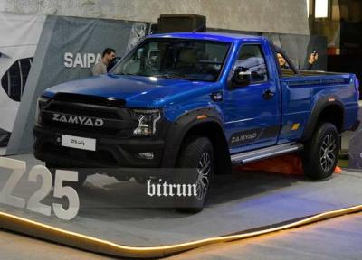 زامیاد Z25؛ نسل نو وانت های دوگانه سوز وارد میدان می گردد